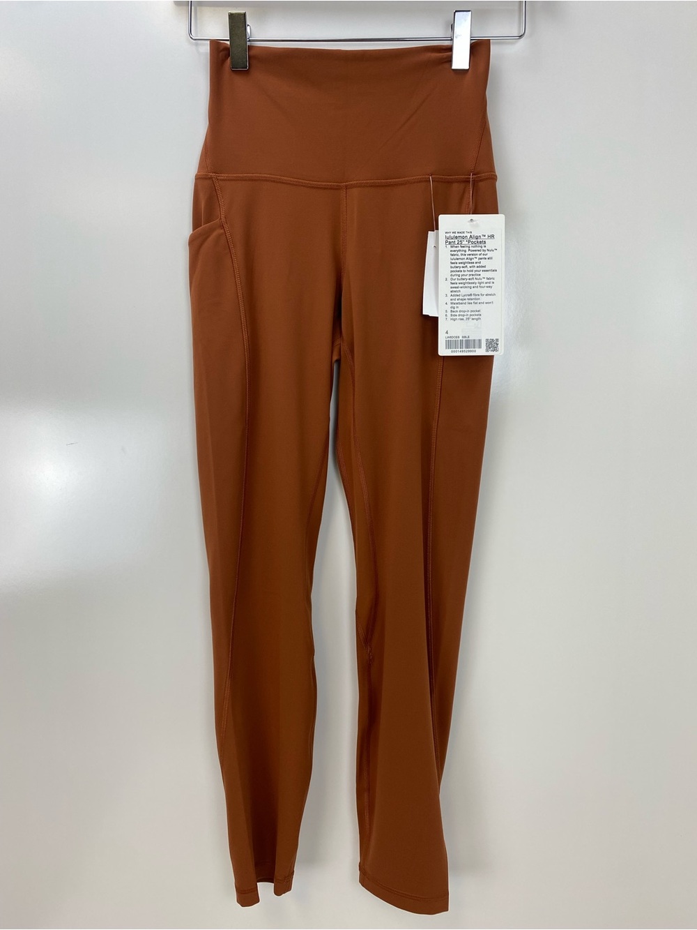 lululemon athletica High-Rise Rust Leggings with Side Pockets